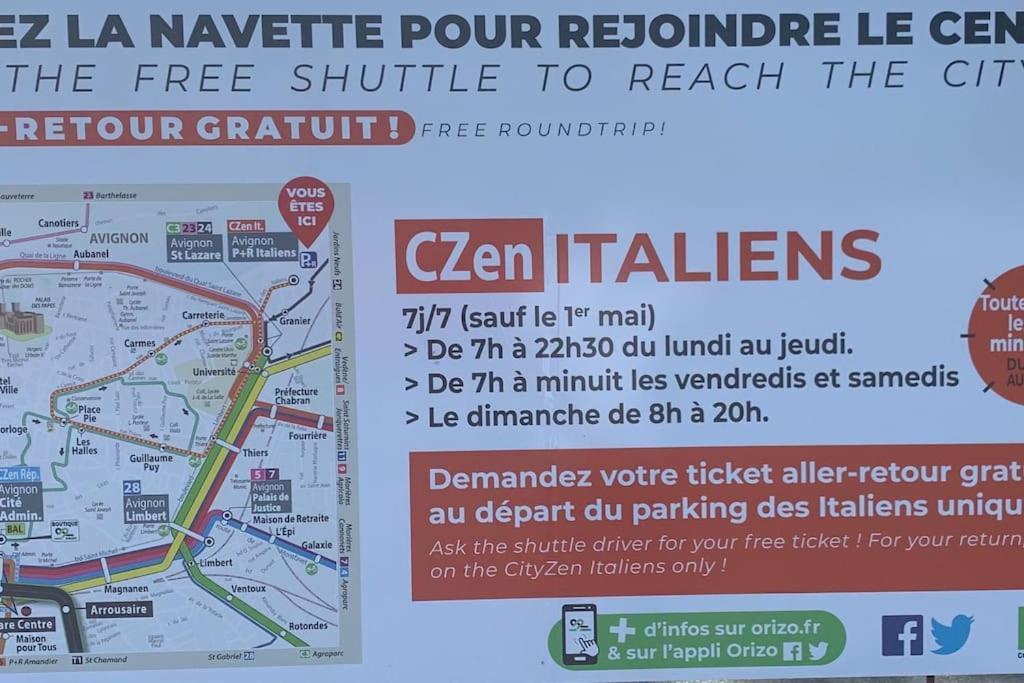 Magnifique Appartement Plein Coeur Avignon Intra-Muros Eksteriør bilde